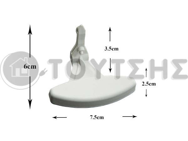 ΚΛΕΙΣΤΡΟ ΠΛΥΝΤΗΡΙΟY ΡΟΥΧΩΝ BRANDT 55X7565 image