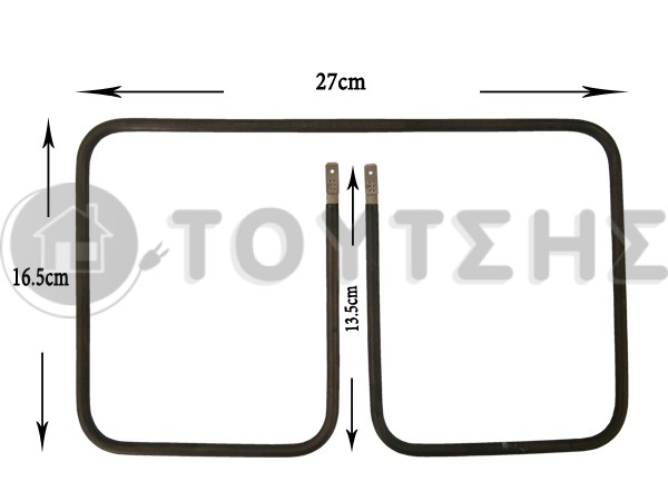 ΑΝΤΙΣΤΑΣΗ ΤΟΣΤΙΕΡΑΣ KENWOOD 270X162X135 1000W 220V image