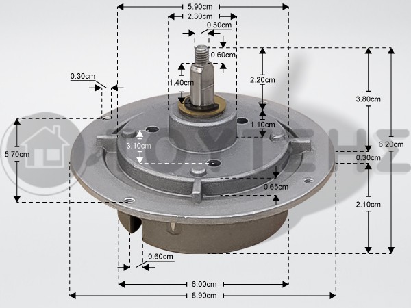 ΚΟΜΠΛΕΡ ΑΡΤΟΠΑΡΑΣΚΕΥΑΣΤΗ KENWOOD BM250-256 KW712165 image