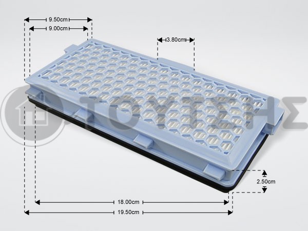 ΦΙΛΤΡΟ ΣΚΟΥΠΑΣ ΜIELE HEPA SF-HA50 S4000-6999 image