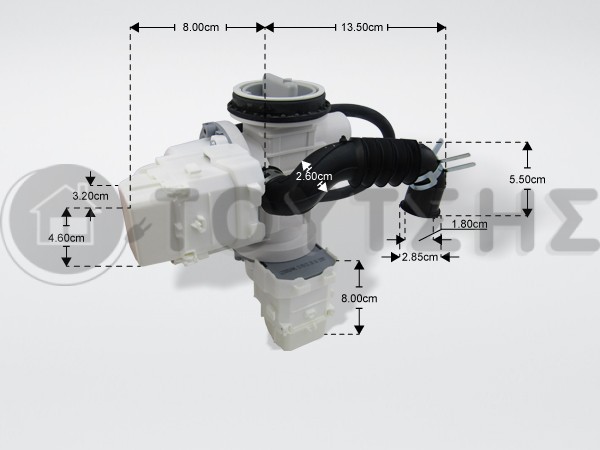 ΑΝΤΛΙΑ ΠΛΥΝΤΗΡΙΟY SAMSUNG DC97-17336C image