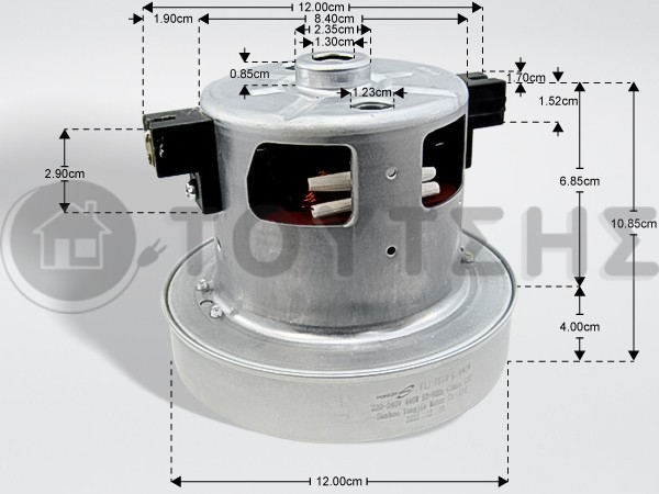 ΜΟΤΕΡ ΣΚΟΥΠΑΣ ROWENTA SILENS FORCE V1J-PE18-L RS-2230001488 image