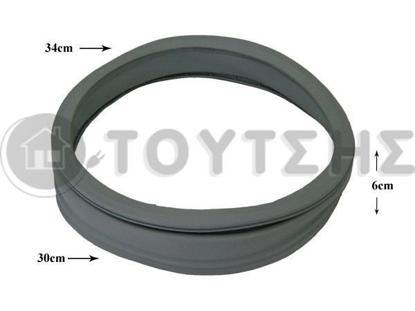 ΛΑΣΤΙΧΟ ΠΟΡΤΑΣ ΠΛΥΝΤΗΡΙΟY ΡΟΥΧΩΝ ARISTON INDESIT  MERLONI -  ARDO -  BLOMBERG 47001100 image