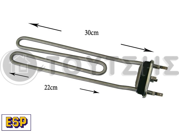 ΑΝΤΙΣΤΑΣΗ ΠΛΥΝΤΗΡΙΟY PITSOS 2600 30CM 2850W image