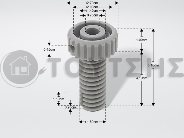 ΠΟΔΙ ΣΤΕΓΝΩΤΗΡΙΟΥ ΡΟΥΧΩΝ BOSCH 611942 image