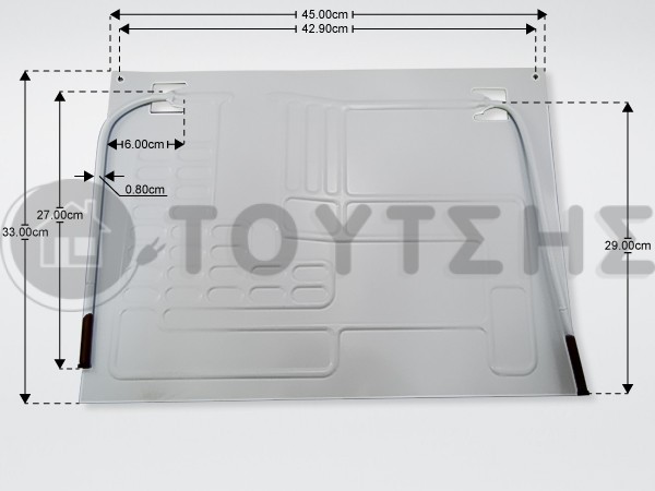 ΠΑΓΟΛΕΚΑΝH ΨΥΓΕΙΟY 45X33MM 2 ΣΩΛΗΝΑΚΙΑ image