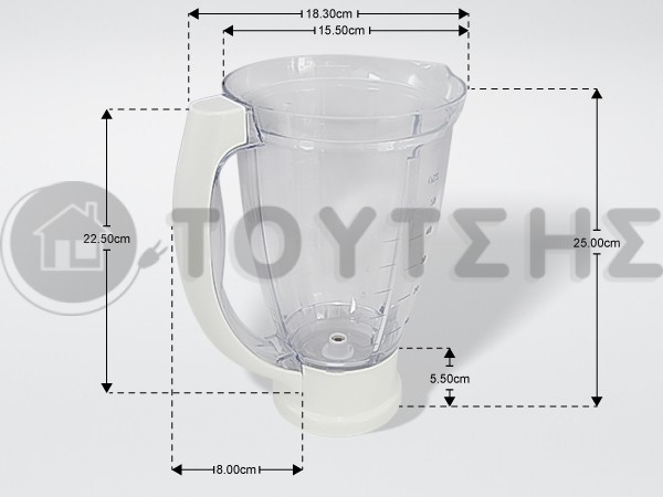 ΚΑΝΑΤΑ ΜΠΛΕΝΤΕΡ MOULINEX MS-0A13253 image