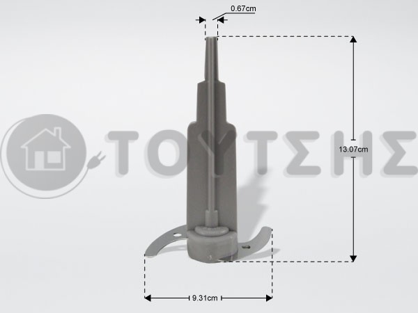 ΜΑΧΑΙΡΙ MULTI ΓΕΝΙΚΗΣ ΧΡΗΣΗΣ Π.T ΠAΛΑΙΟΥ ΤΥΠΟΥ - MOULINEX A10B06 image