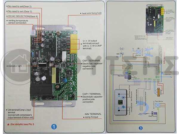 ΠΛΑΚΕΤΑ ΚΛΙΜΑΤΙΣΤΙΚΟY QD80A INVERTER SPLIT image