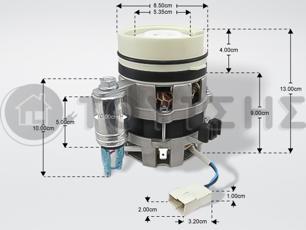 ΜΟΤΕΡ ΠΛΥΣΕΩΣ ΠΛ. ΠΙΑΤΩΝ GORENJE 407949 image