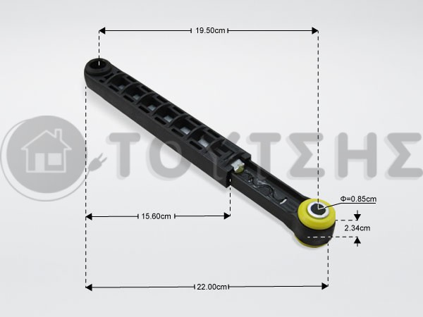 ΑΜΟΡΤΙΣΕΡ ΠΛΥΝΤΗΡΙΟY ΡΟΥΧΩΝ SIEMENS BOSCH 00742719 image