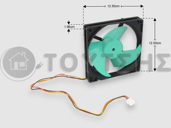 ΑΝΕΜΙΣΤΗΡΑΣ ΚΑΤΑΨΥΞΗΣ ΨΥΓΕΙΟΥ HAIER CANDY DC12V - 0,23A 49045891 image
