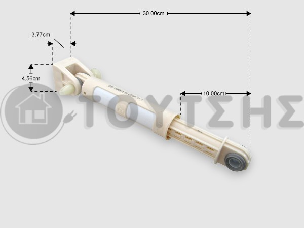 ΓΝΗΣΙΟ ΑΜΟΡΤΙΣΕΡ ΠΛΥΝΤΗΡΙΟY  ME ΒΑΣΗ & ΠΕΙΡΟ CANDY HOOVER 120N 41017168 image