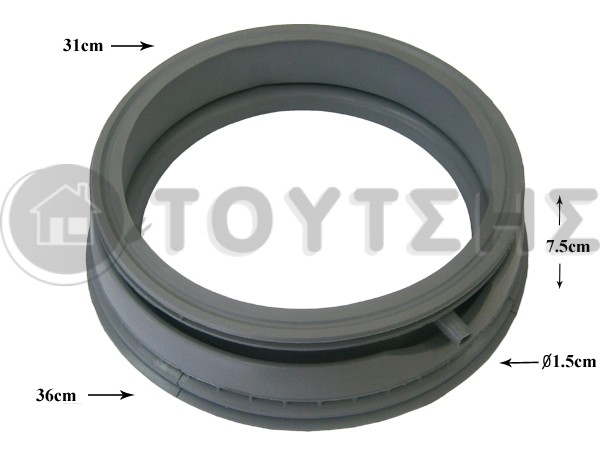 ΛΑΣΤΙΧΟ ΠΟΡΤΑΣ ΠΛΥΝΤΗΡΙΟY ΡΟΥΧΩΝ SIEMENS BOSCH 00361127 image