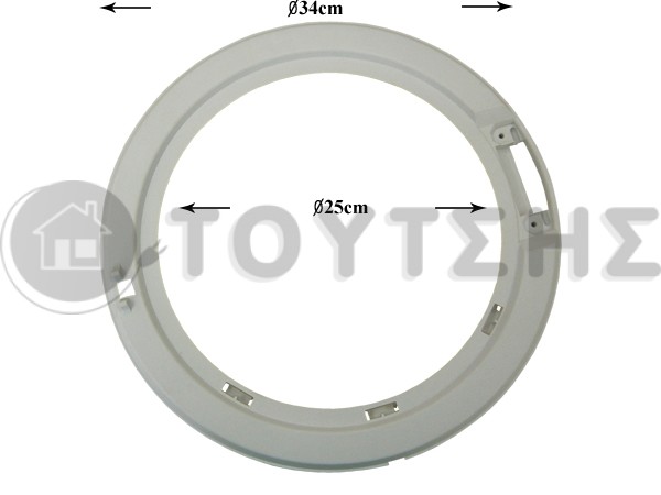 ΠΛΑΙΣΙΟ ΠΟΡΤΑΣ ΠΛΥΝΤΗΡΙΟY PITSOS ΕΣΩΤΕΡΙΚΟ 00287206 image