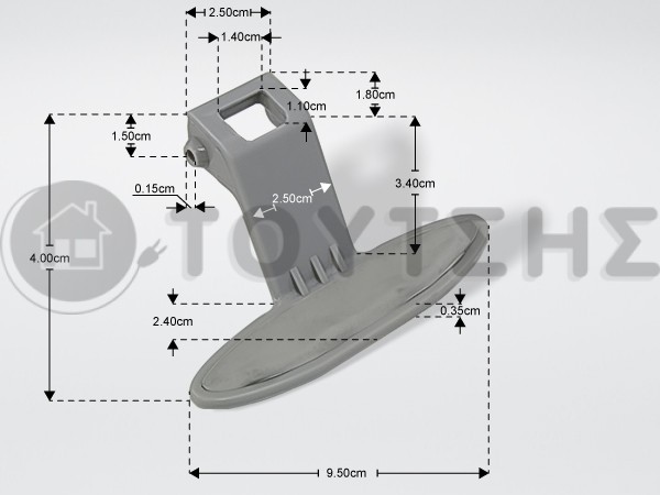 ΚΛΕΙΣΤΡΟ ΠΛΥΝΤΗΡΙΟΥ ΡΟΥΧΩΝ LG 3650ER2003A image