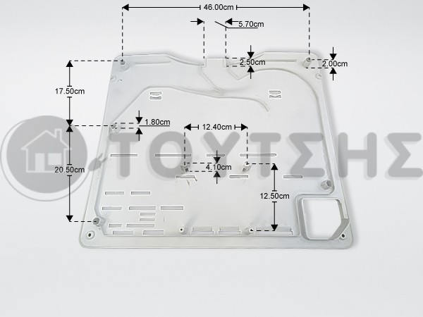 ΚΑΛΥMΜΑ EVAPORATOR WHIRLPOOL 480132100525 image