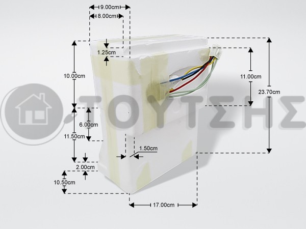 ΤΑΜΠΕΡ ΑΕΡΑΓΩΓΟΣ ΨΥΓΕΙΟΥ BOSCH 702433 image