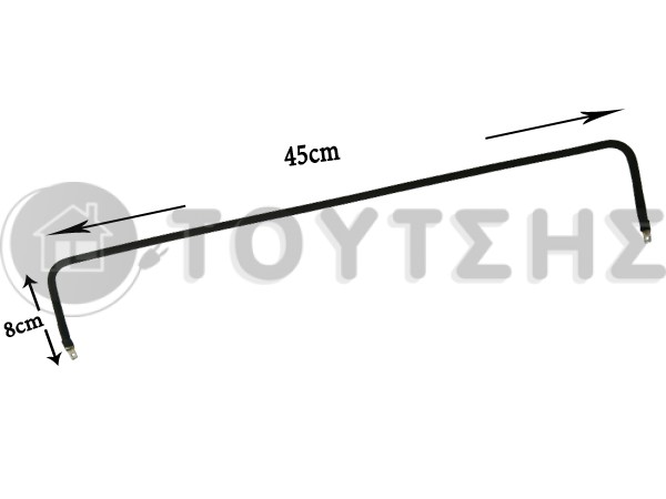 ΑΝΤΙΣΤΑΣΗ ΨΥΓΕΙΟΥ ΣΩΛΗΝΩΤΗ 45X8CM 110V image