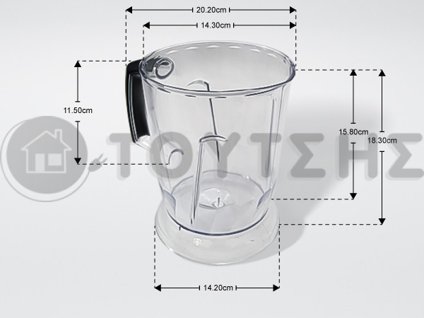 ΚΑΔΟΣ ΡΑΒΔΟΜΠΛΕΝΤΕΡ BRAUN 1000ML BR67050277  image