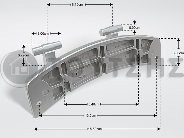 ΜΕΝΤΕΣΕΣ ΠΛΥΝΤΗΡΙΟΥ ΡΟΥΧΩΝ  SAMSUNG DC61-01910A image