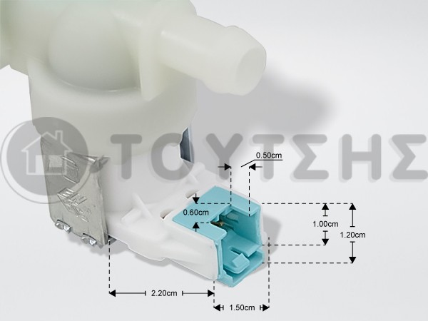 ΒΑΛΒΙΔΑ ΠΛΥΝΤΗΡΙΟΥ ΡΟΥΧΩΝ INDESIT C00273883 image
